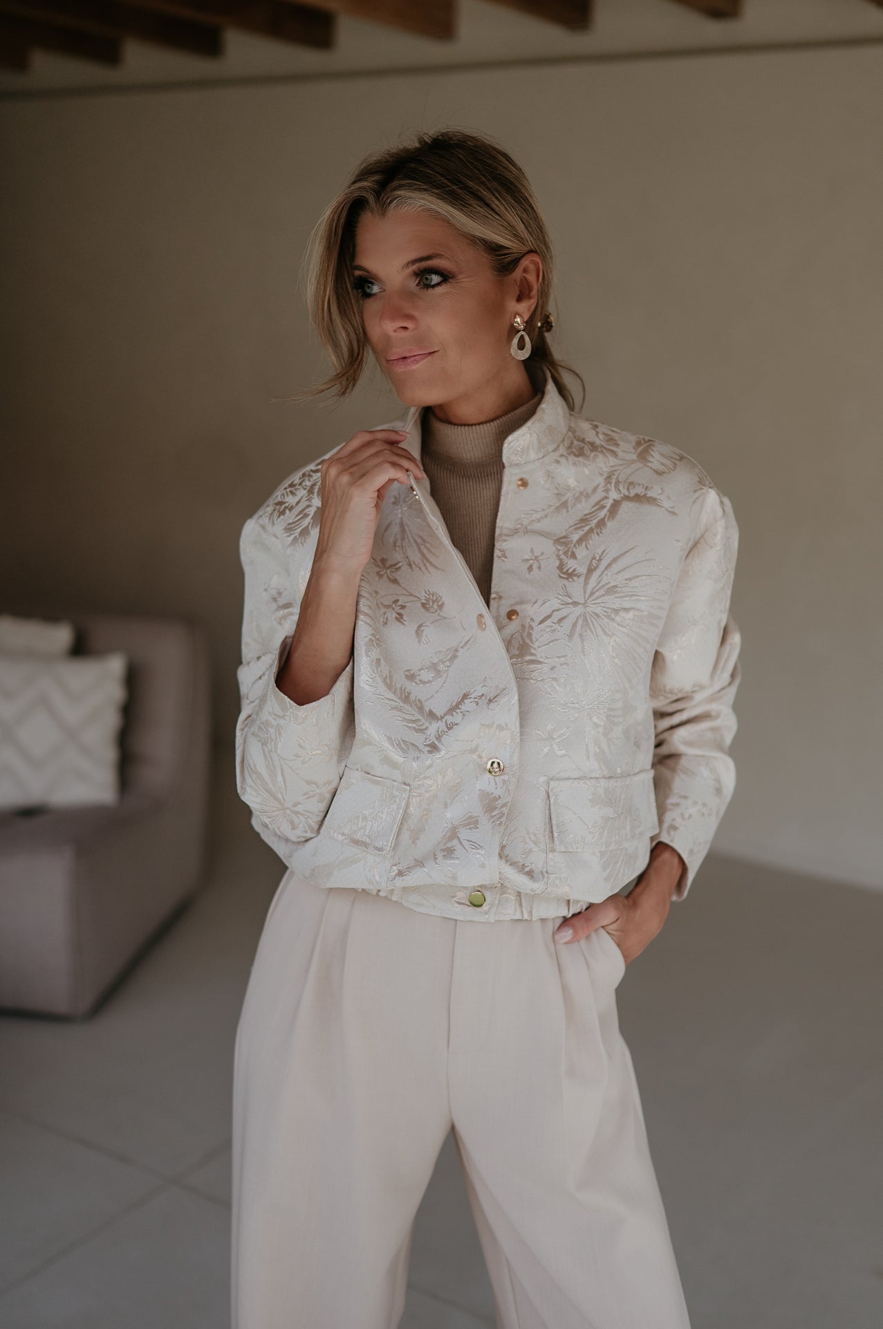 Cenno jacket I Beige