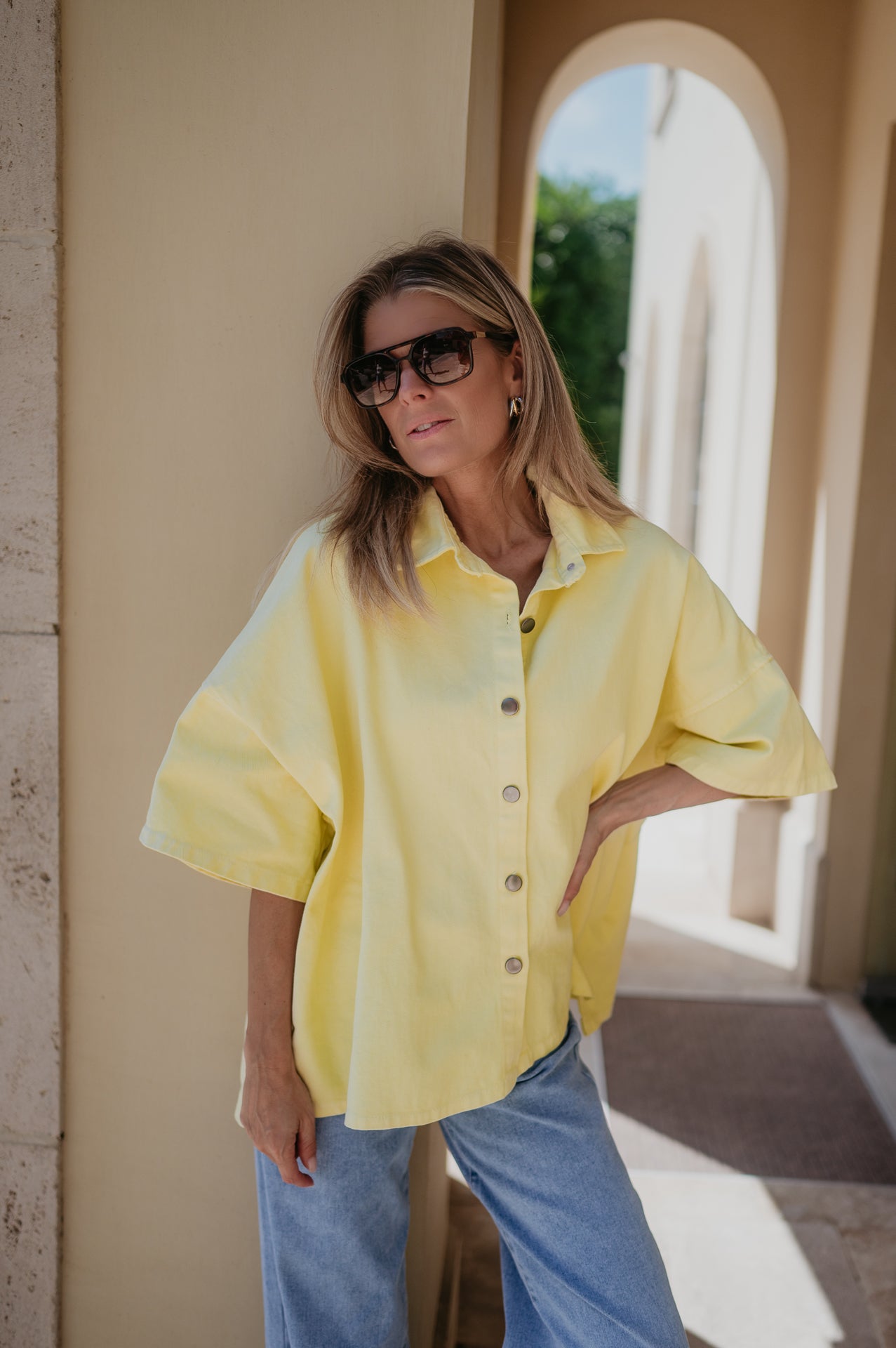 Bastone shirt I Yellow