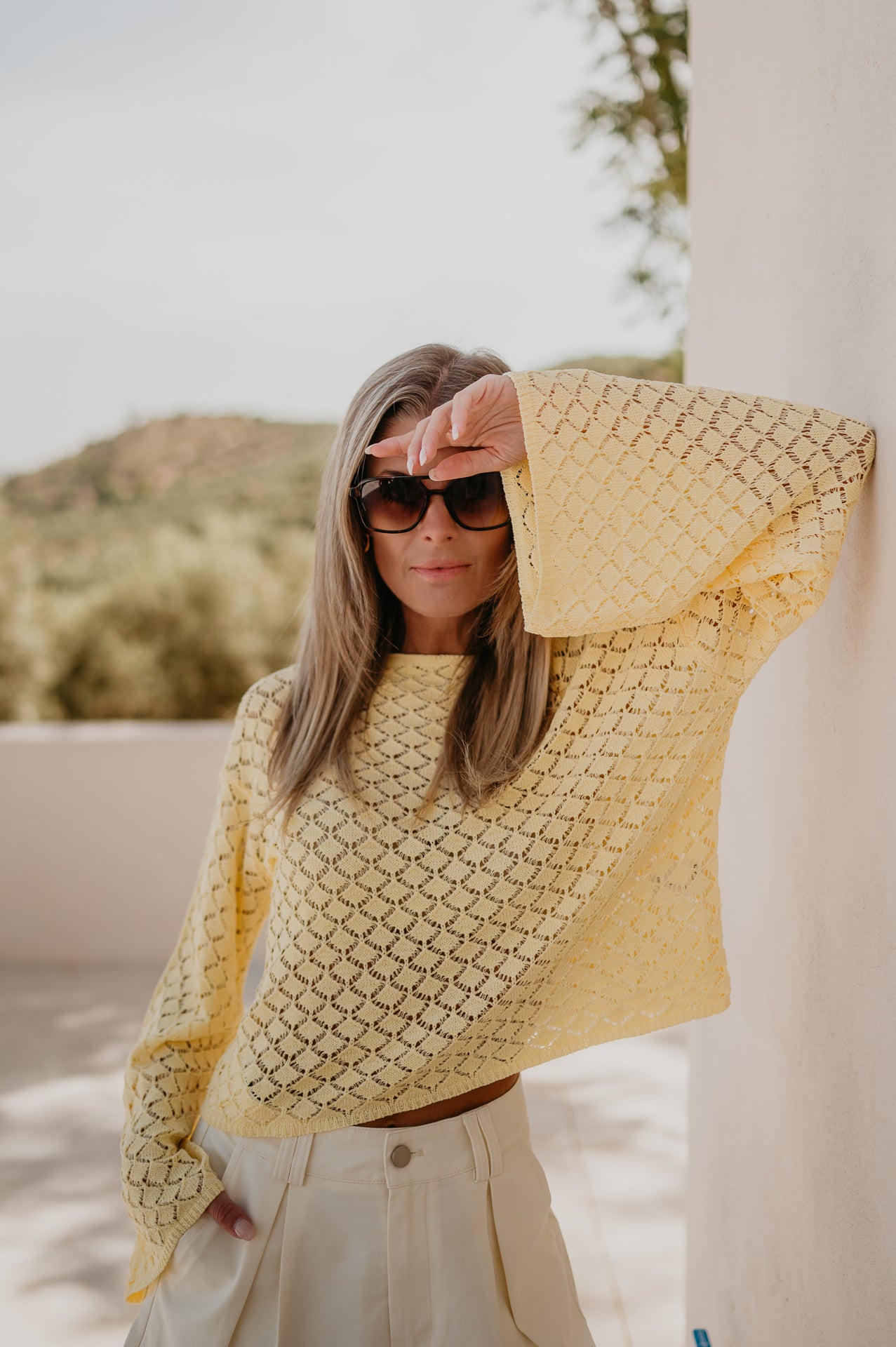 Basso knit I Yellow