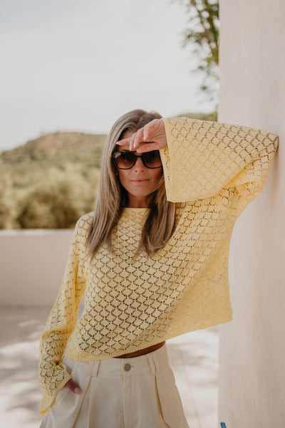 Basso knit I Yellow