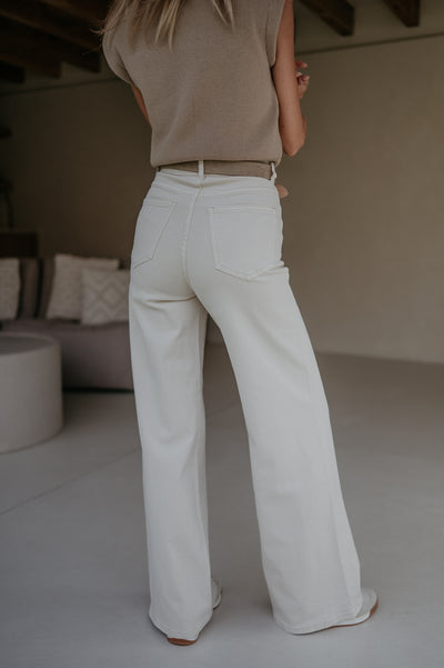 Cotto jeans I Beige