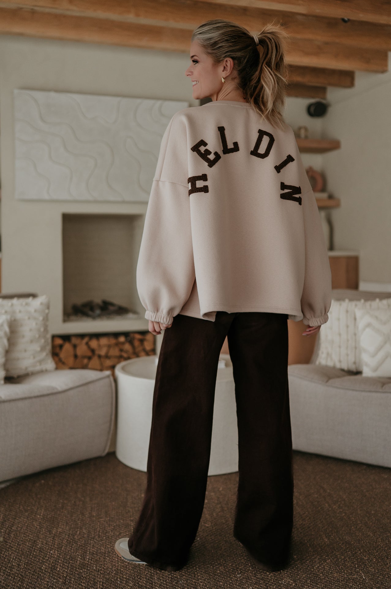 Solido sweater 'HELDIN' I Beige