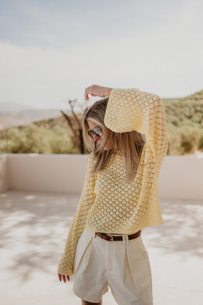 Basso knit I Yellow