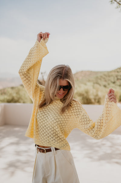 Basso knit I Yellow