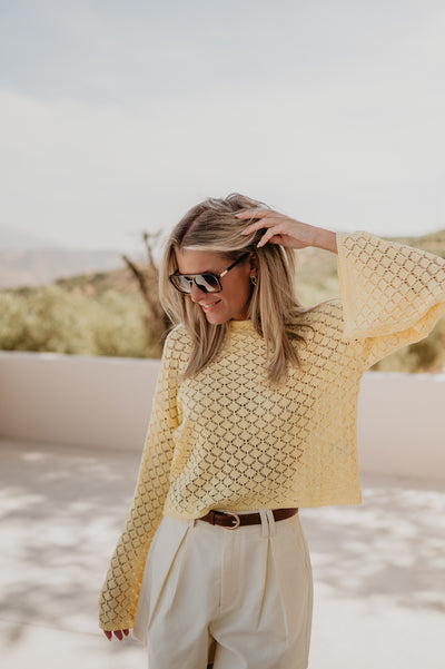 Basso knit I Yellow