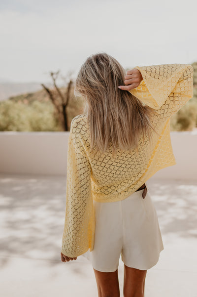 Basso knit I Yellow