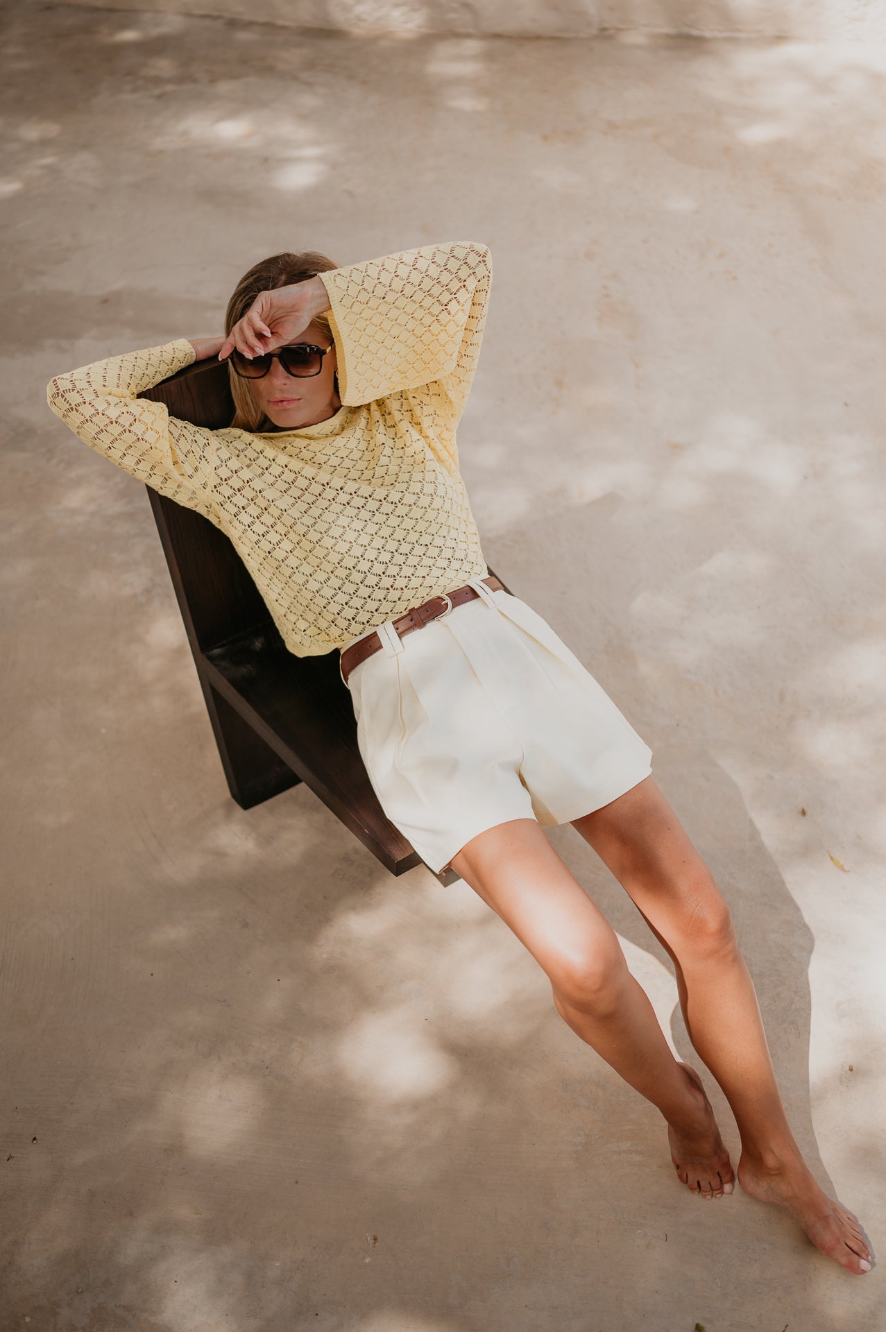 Basso knit I Yellow