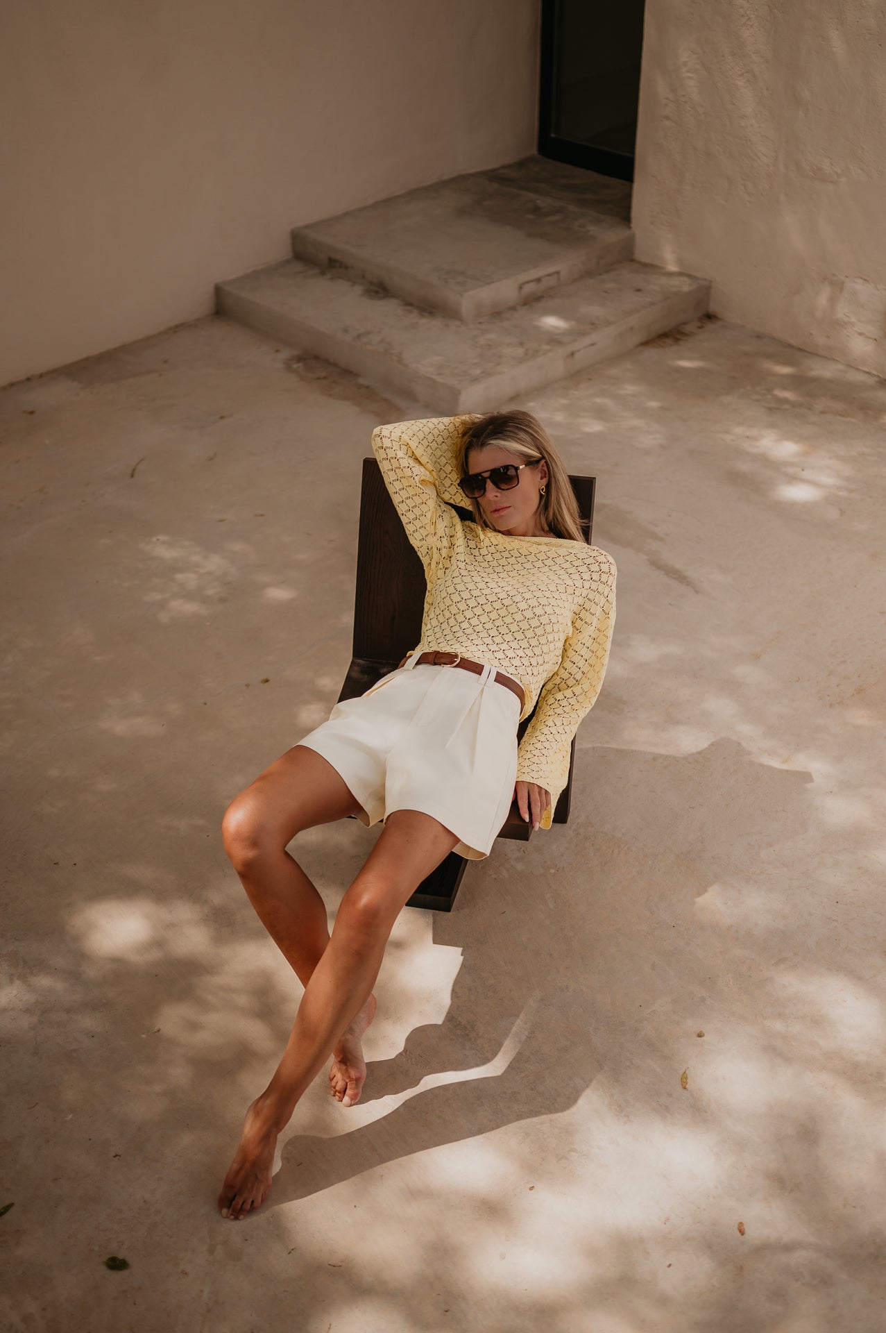 Basso knit I Yellow