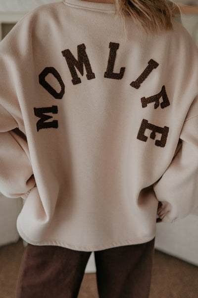 Solido sweater 'MOMLIFE' I Beige