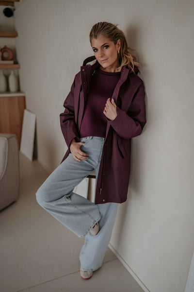 Breno jacket I Burgundy