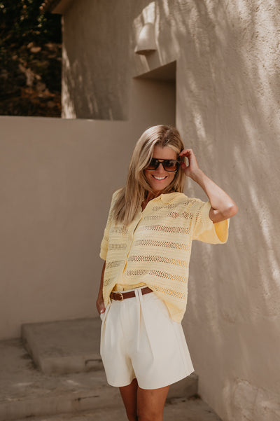 Azzardo shirt I Yellow