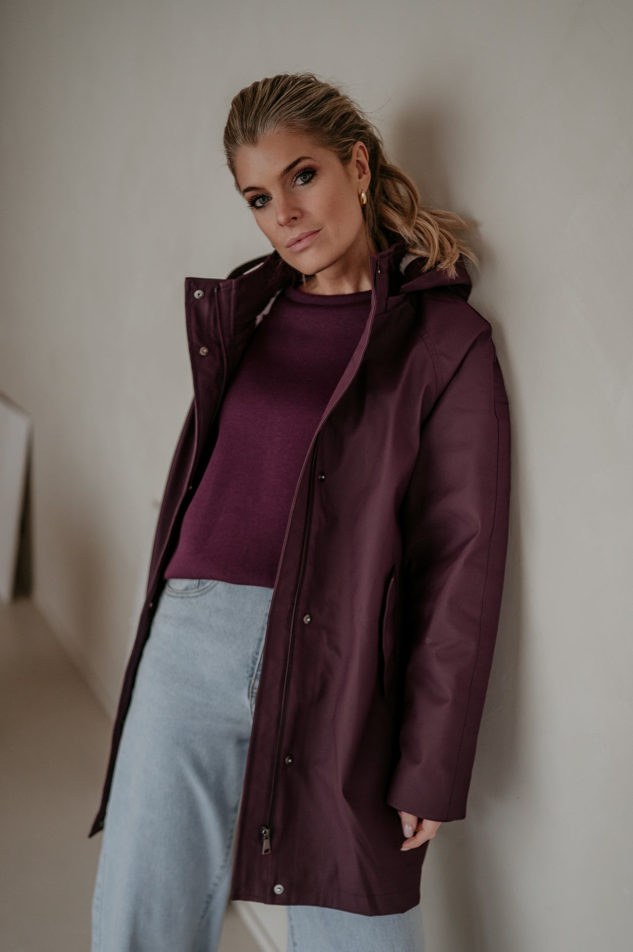 Breno jacket I Burgundy