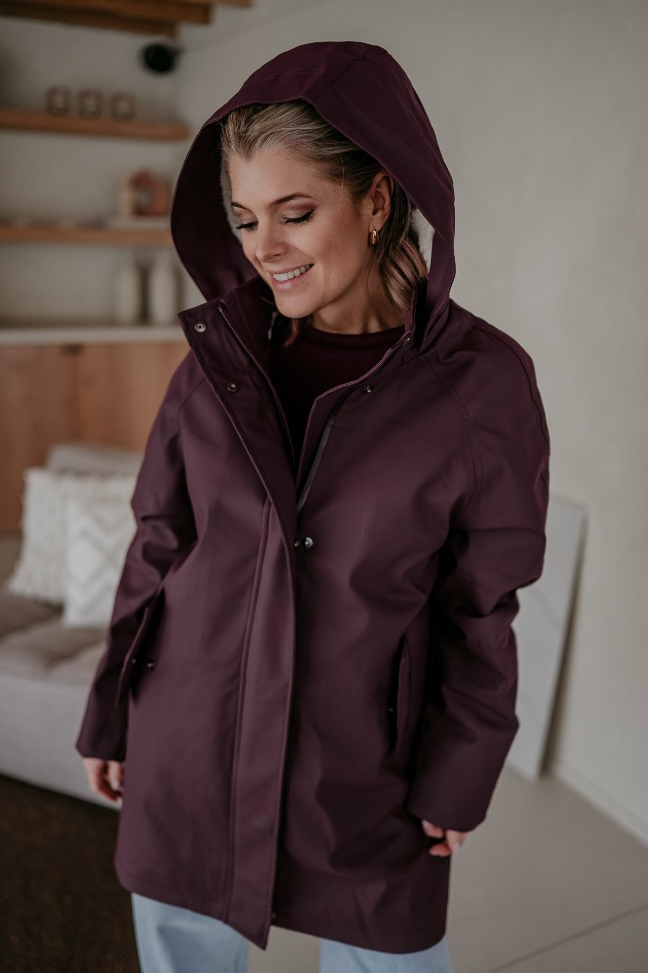 Breno jacket I Burgundy