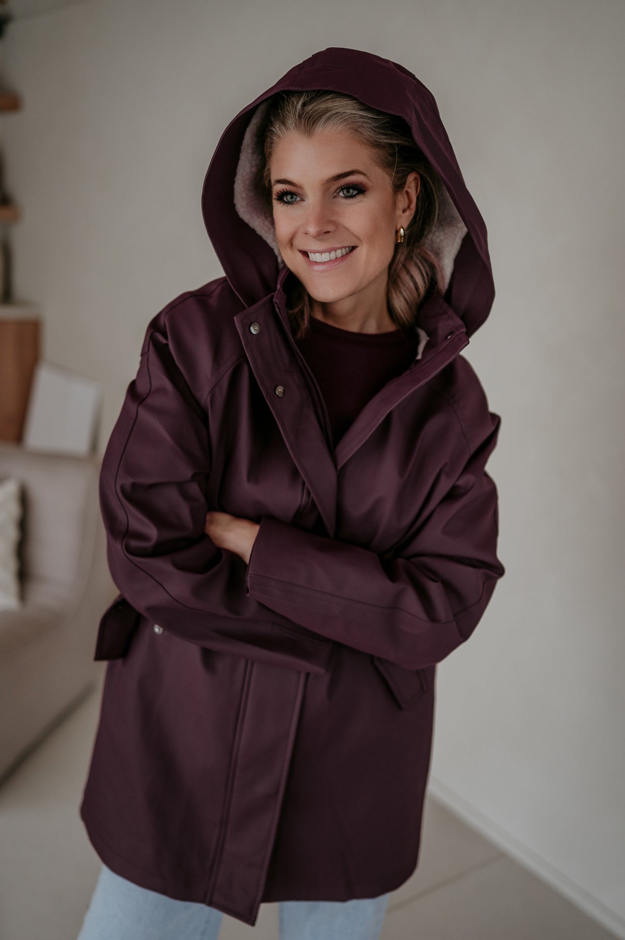 Breno jacket I Burgundy