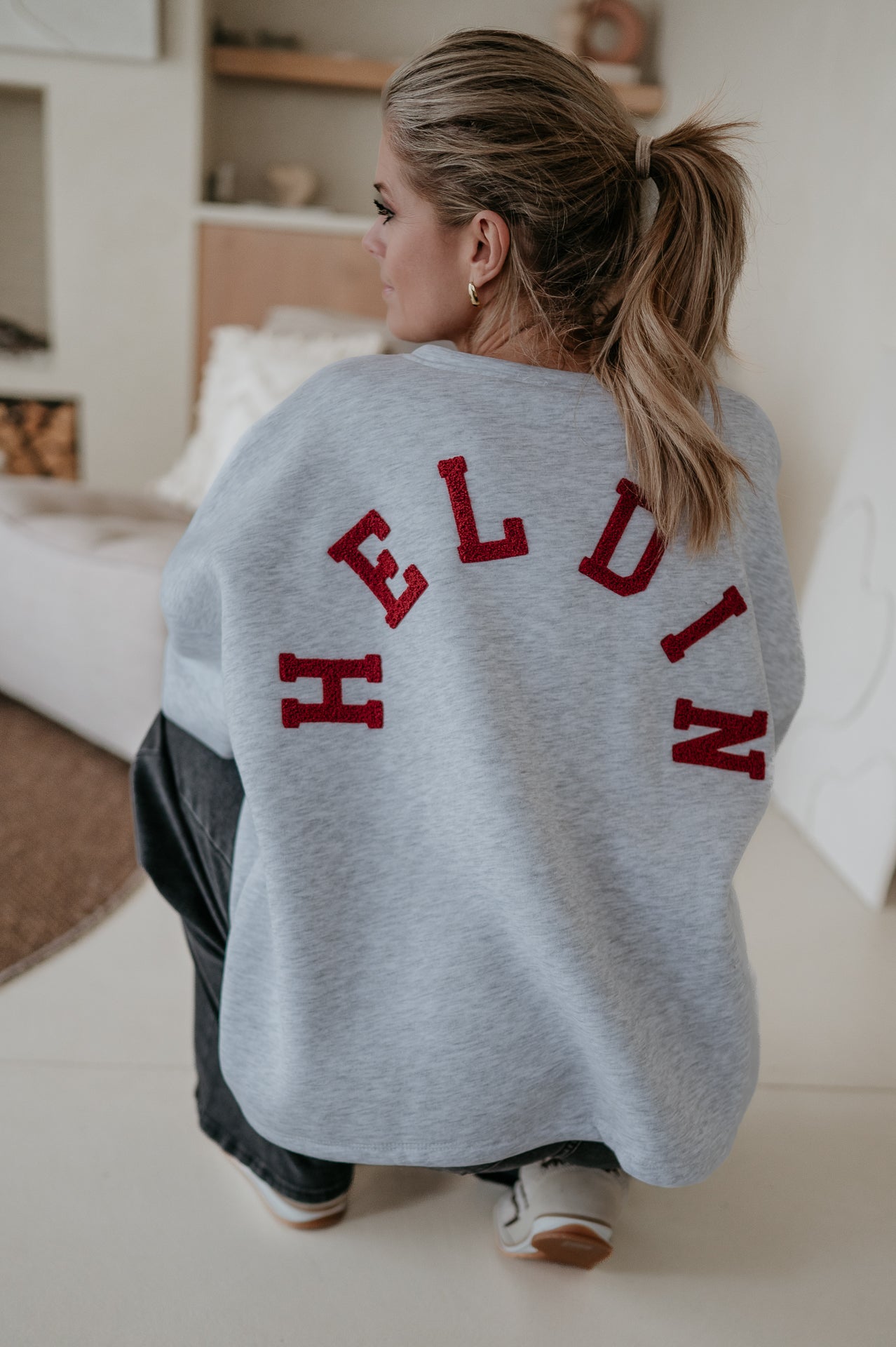 Solido sweater 'HELDIN' I Grey