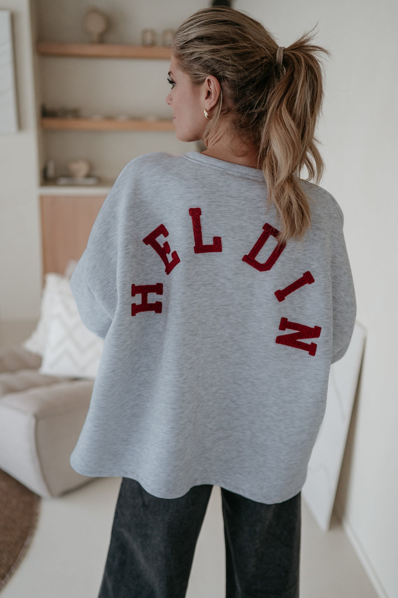 Solido sweater 'HELDIN' I Grey