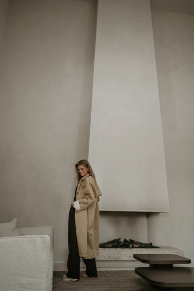 Tremiti trenchcoat I Beige