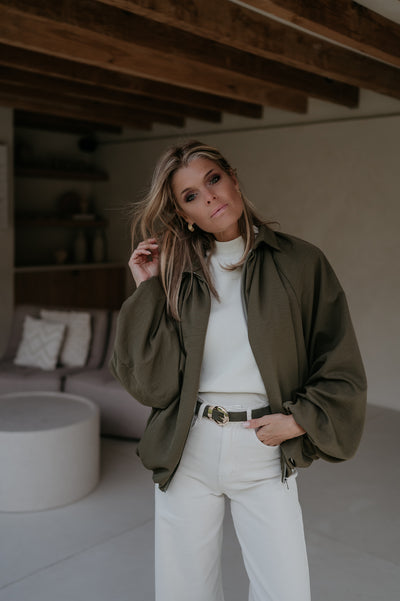 Ninnolo jacket I Khaki