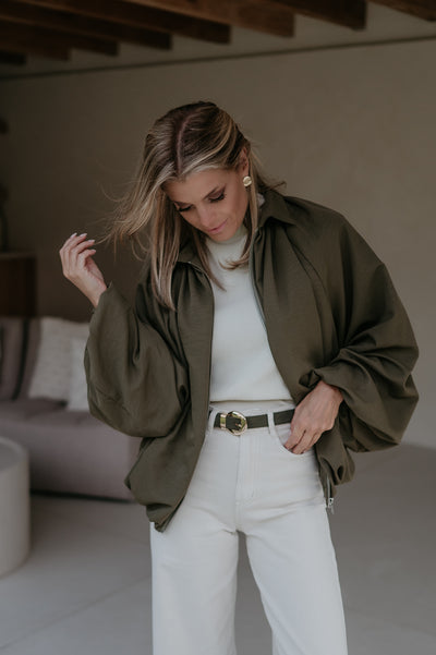 Ninnolo jacket I Khaki