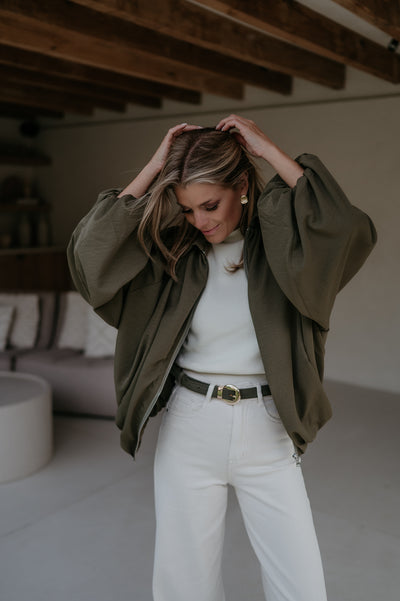 Ninnolo jacket I Khaki