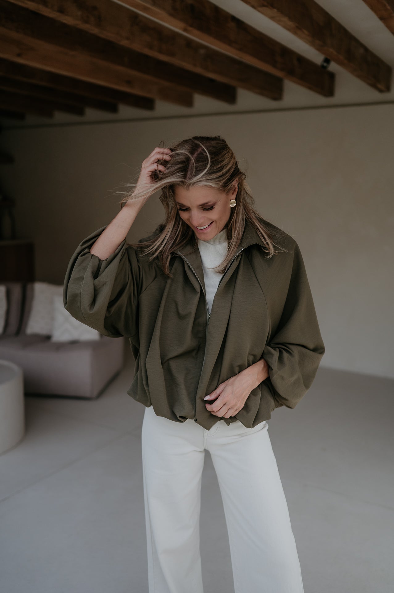 Ninnolo jacket I Khaki