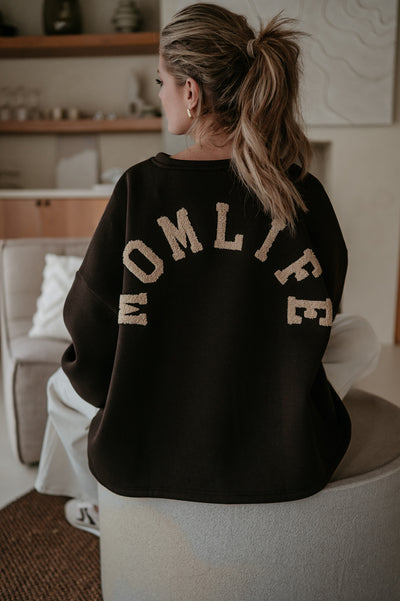 Solido sweater 'MOMLIFE' I Brown