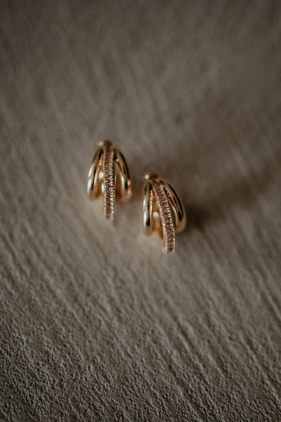 Hanno earrings I Gold