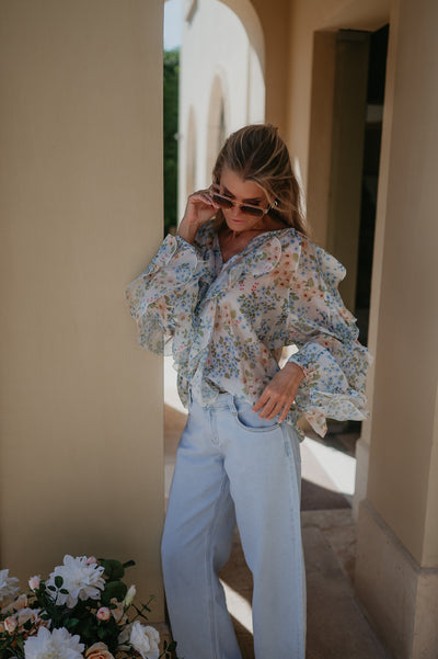 Castoro blouse I Blue
