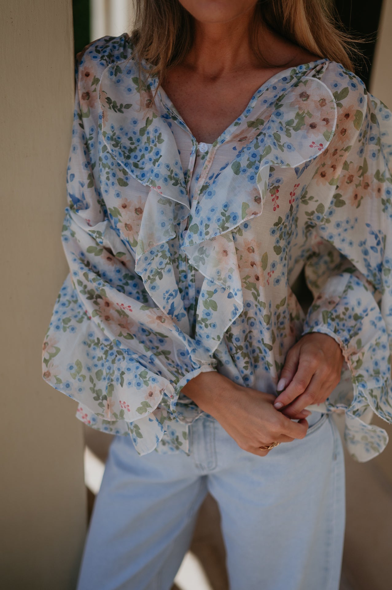Castoro blouse I Blue
