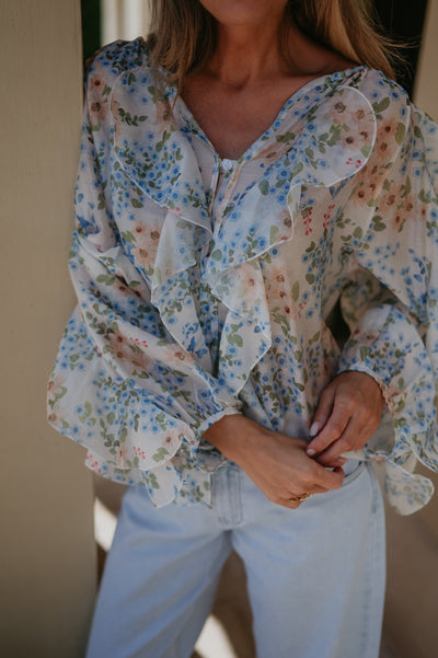 Castoro blouse I Blue