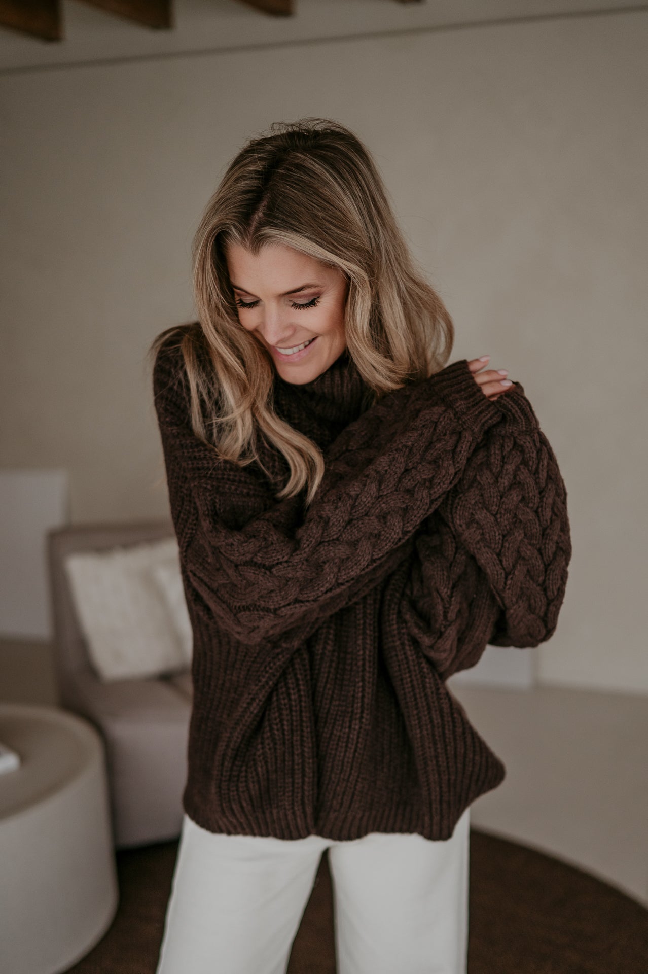 Terdolo knit I Brown