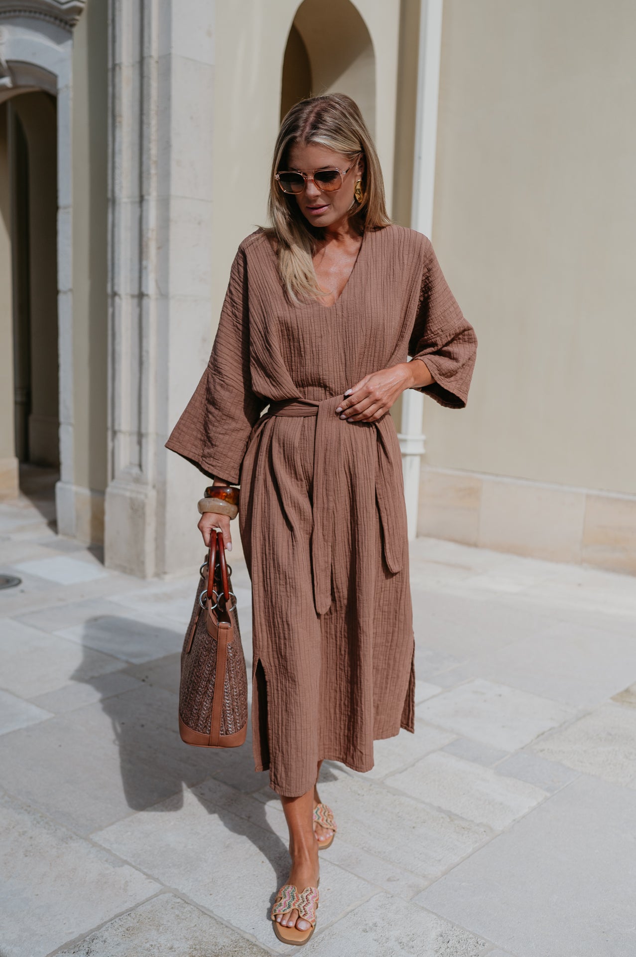 Tuono dress I Chocolate Brown