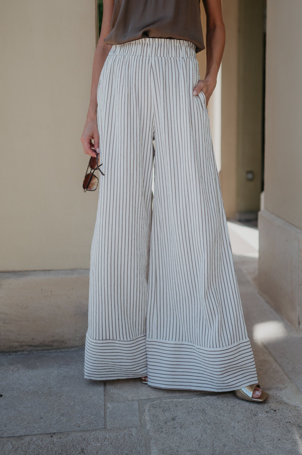 Impeto trousers I Beige