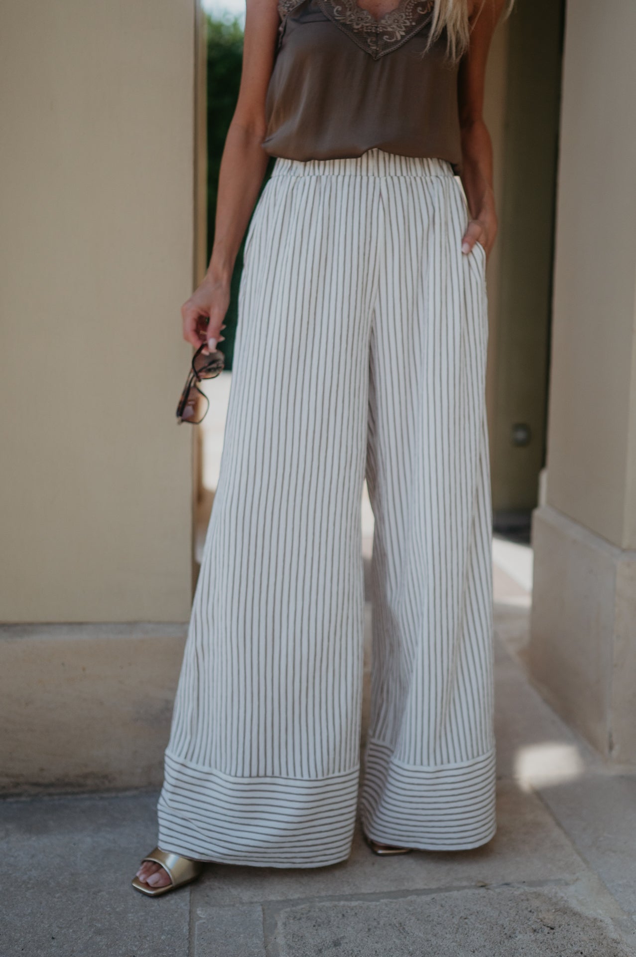 Impeto trousers I Beige