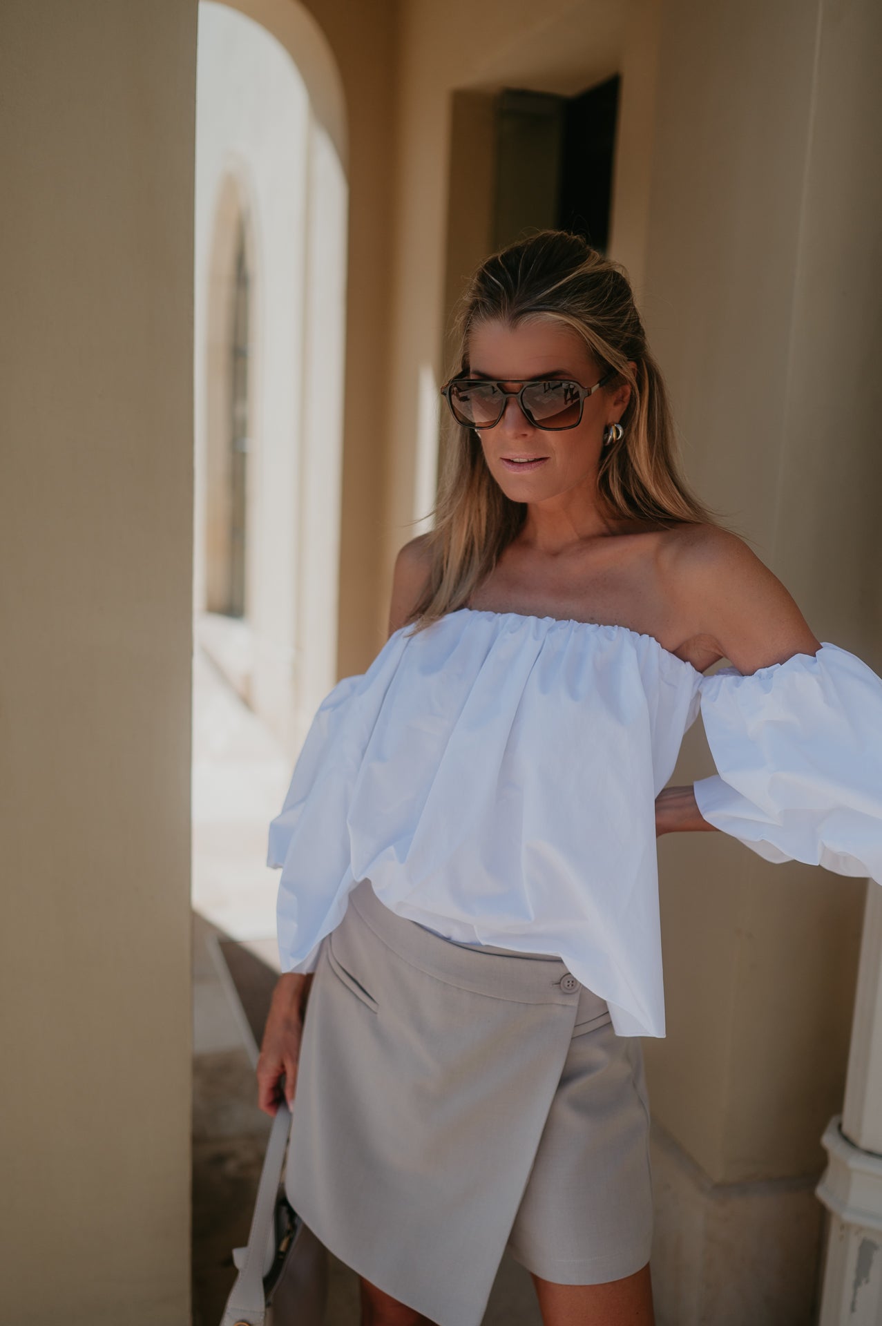 Dedalo blouse I White