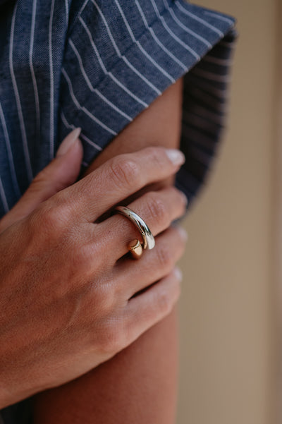 Chiudere ring I Gold & Silver