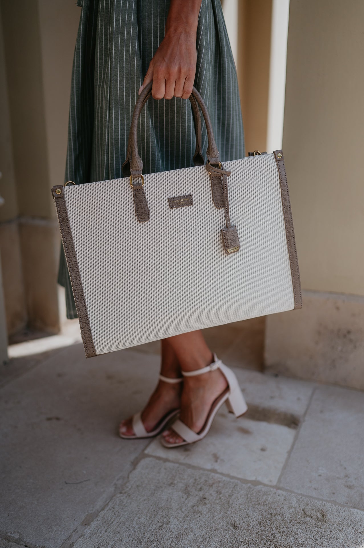 Fronde handbag I Beige