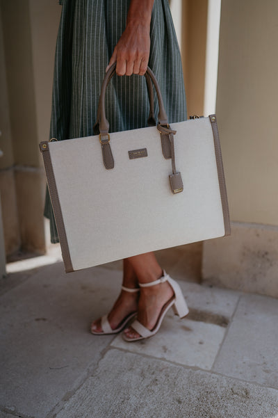 Fronde handbag I Beige