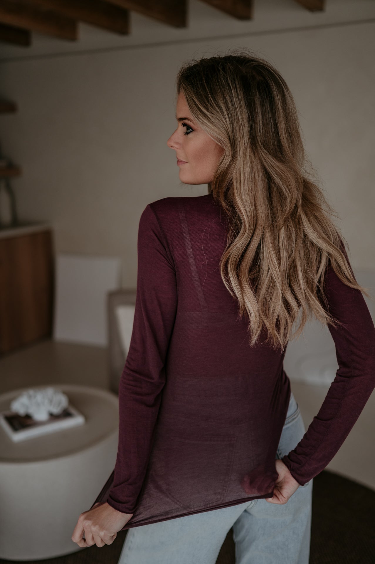 Genaro top I Bordeaux