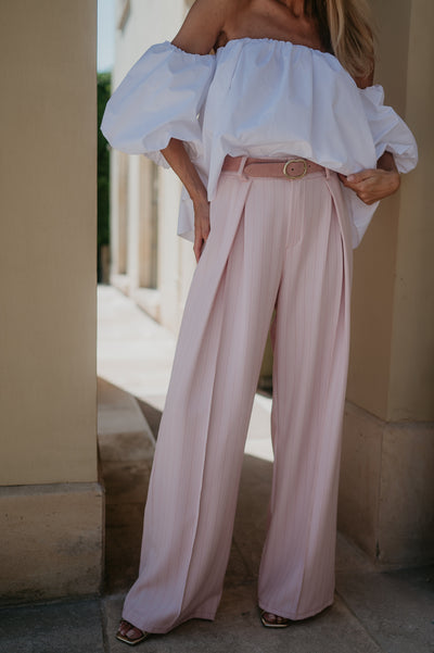 Mostri trousers I Striped Rose