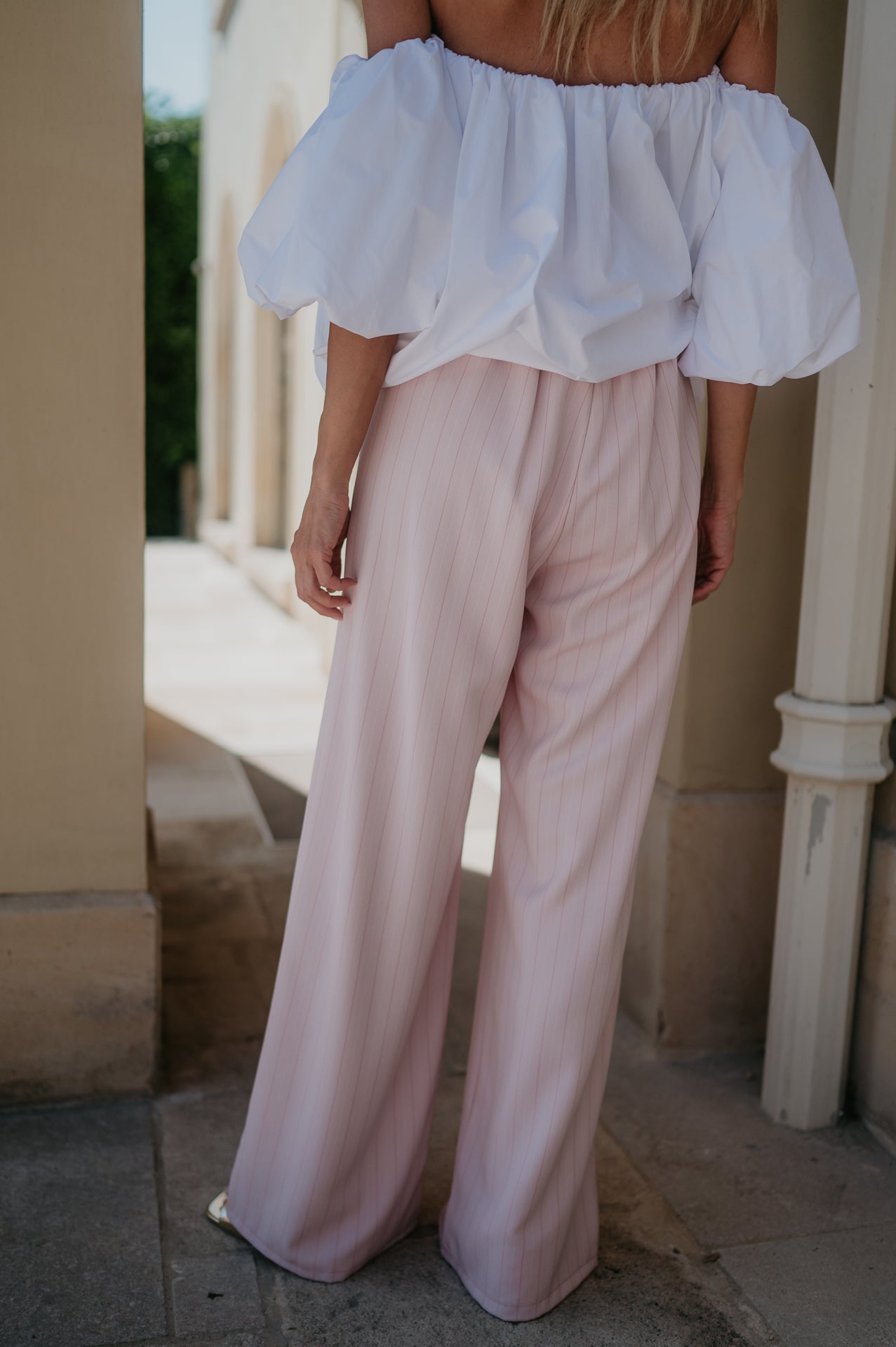 Mostri trousers I Striped Rose
