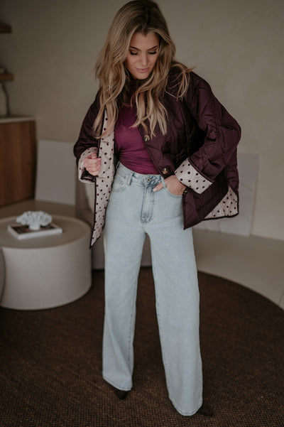 Gedria jacket I Burgundy