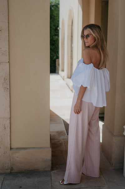 Mostri trousers I Striped Rose