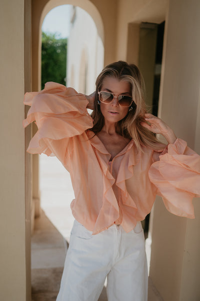 Discesa blouse I Peach