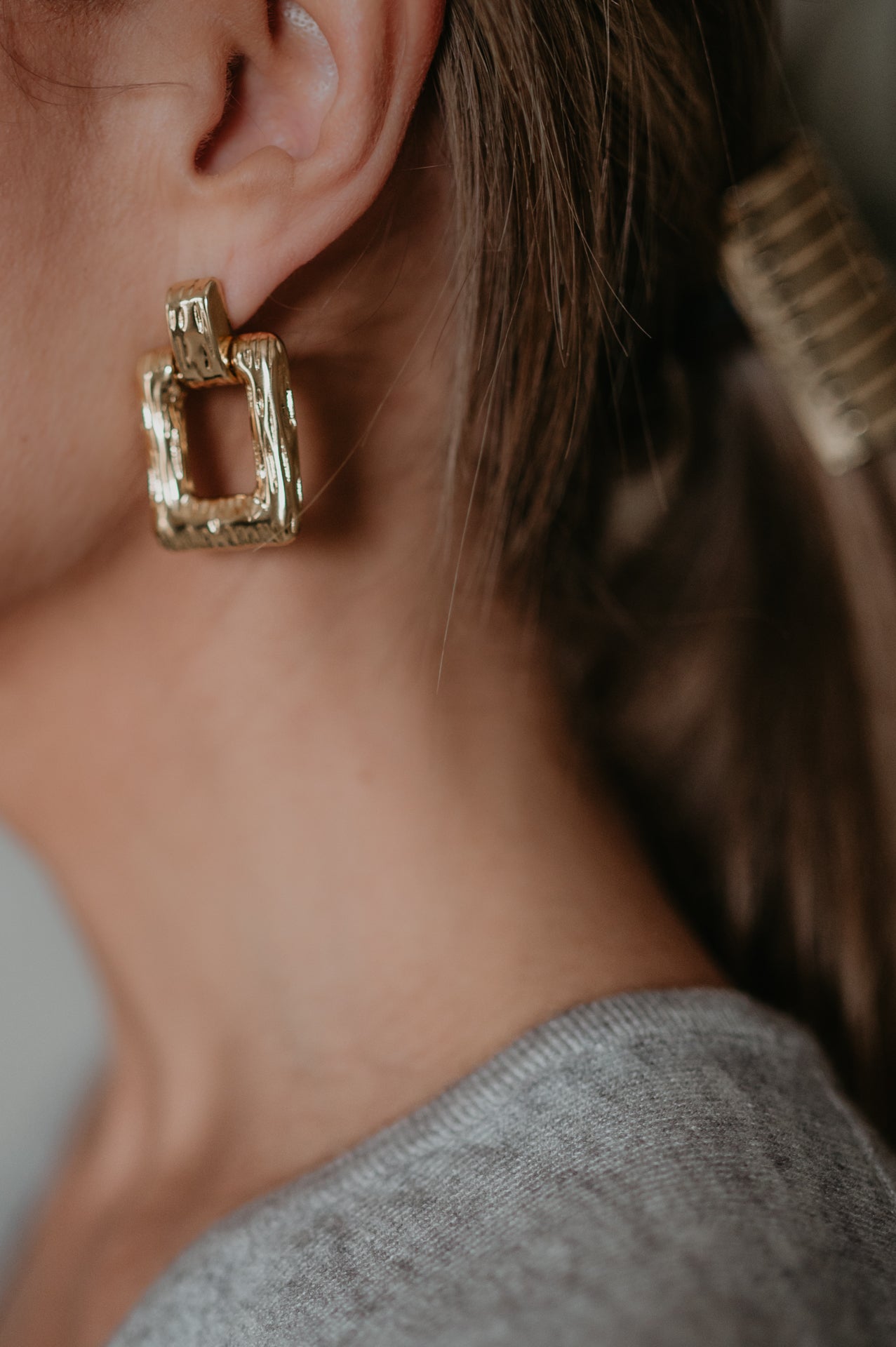 Quelli earrings I Gold