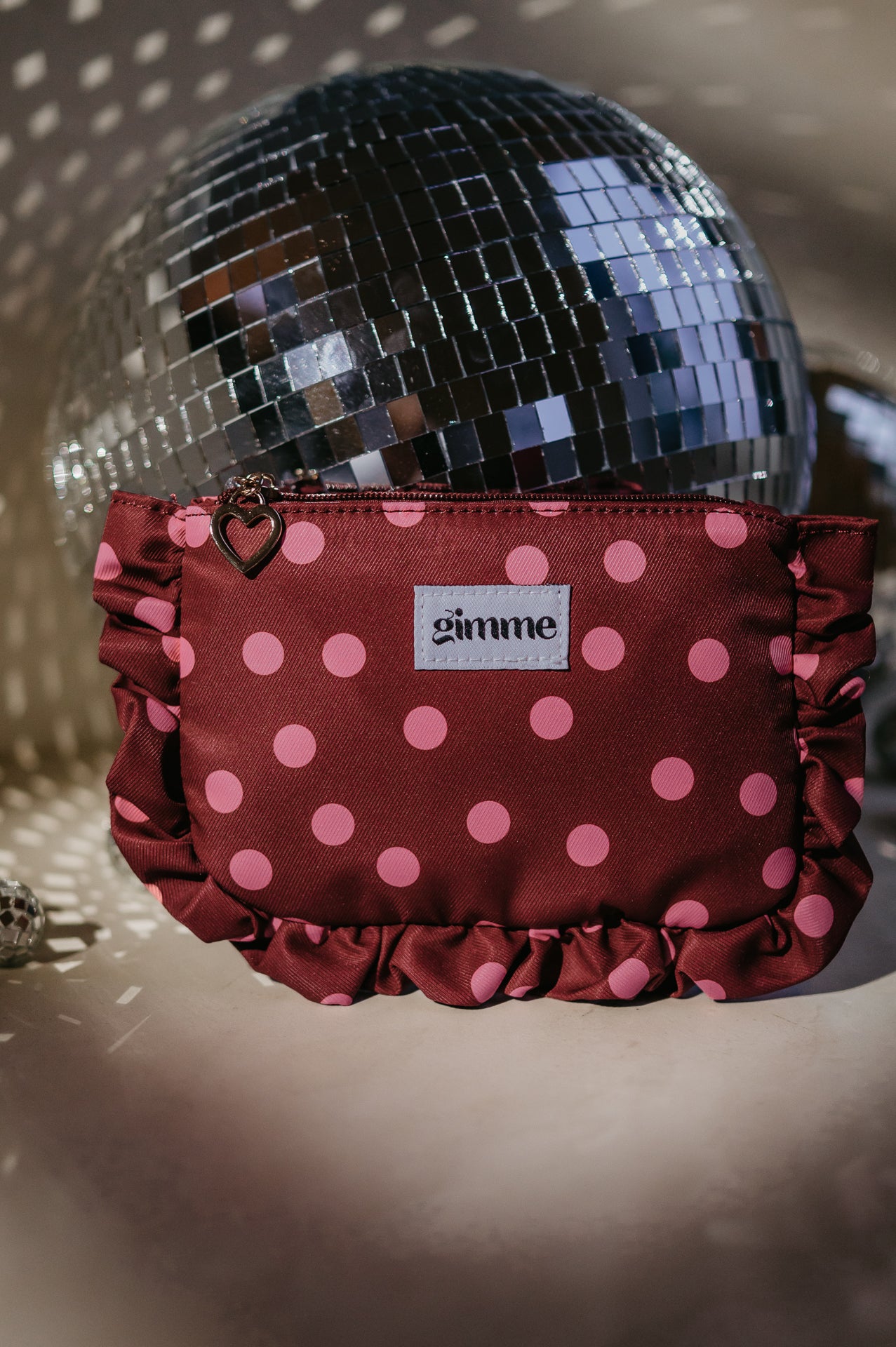 Radore make-up bag I Bordeaux & Rose