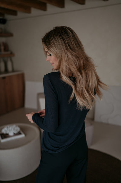 Dide top I Navy Blue