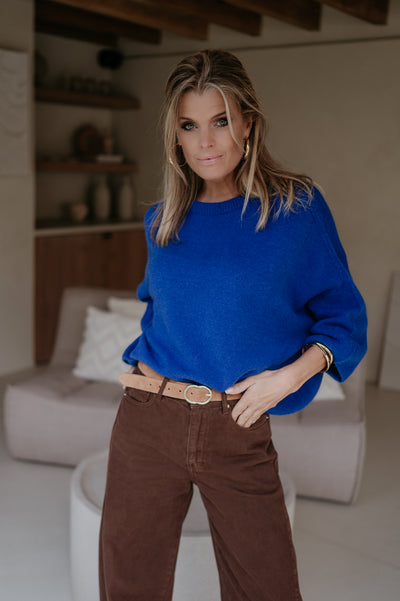 Frana knit I Kobalt Blue