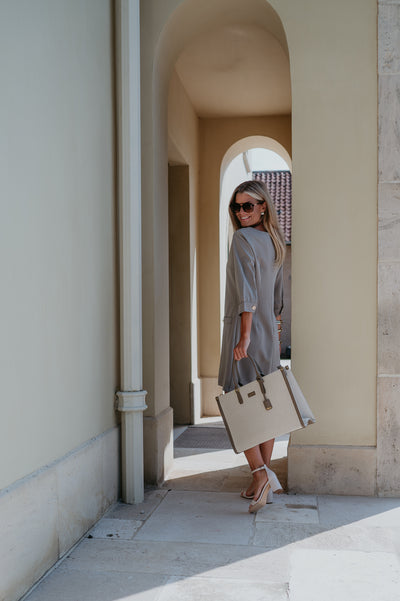 Correva dress I Taupe