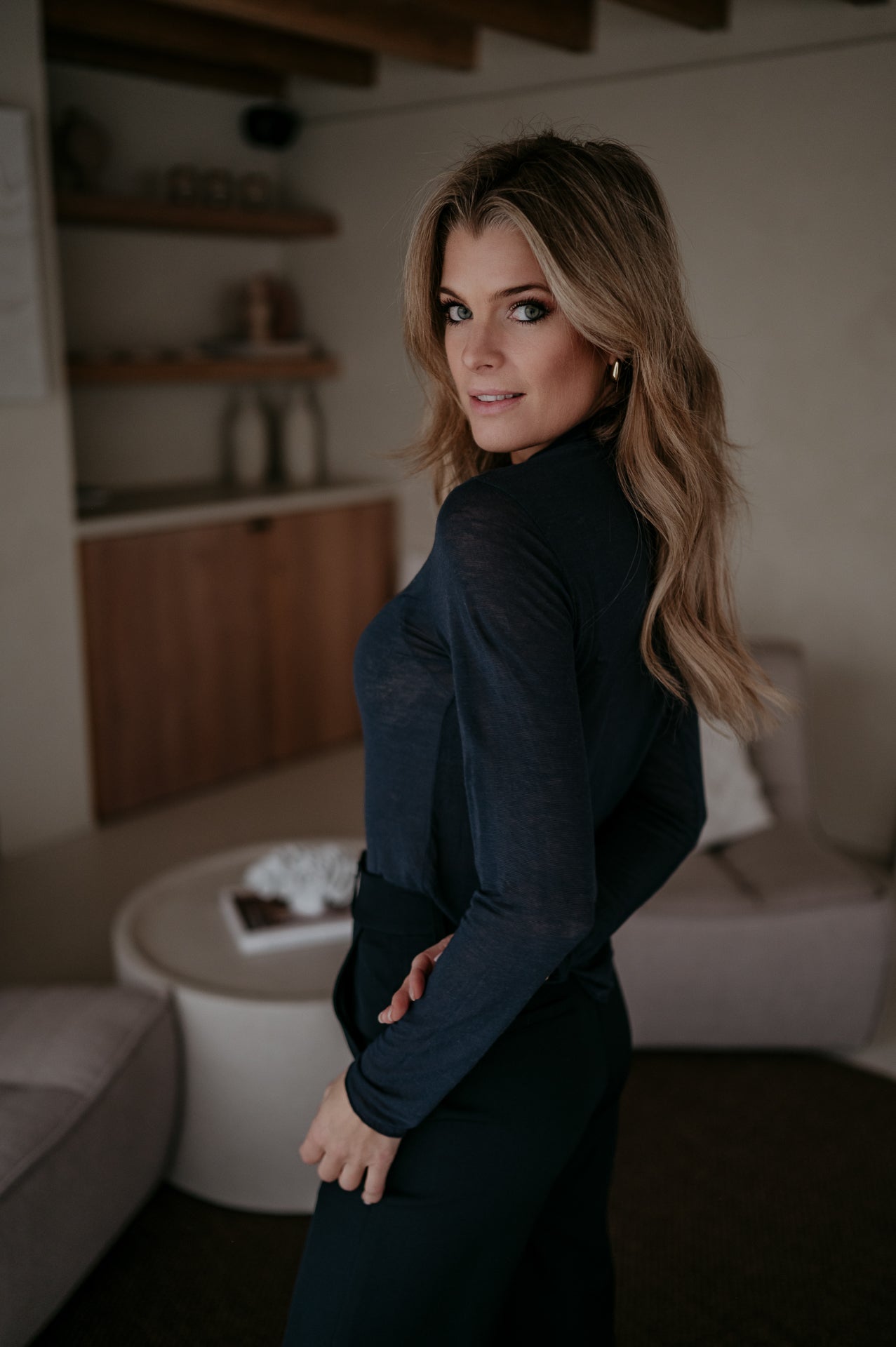 Genaro top I Navy Blue